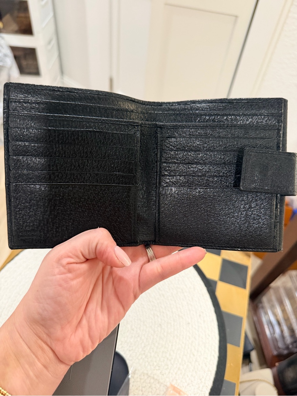 PreLOVED Gucci
Eclipse French Purse GG Canvas Compact Wallet & Box ✨ - Picture 11 of 14